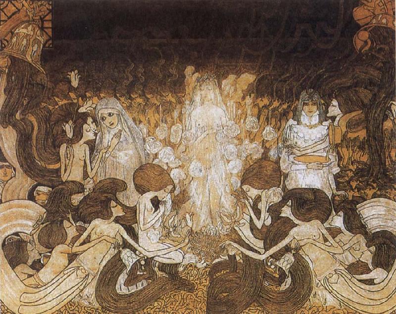 Jan Toorop The Three Brides china oil painting image